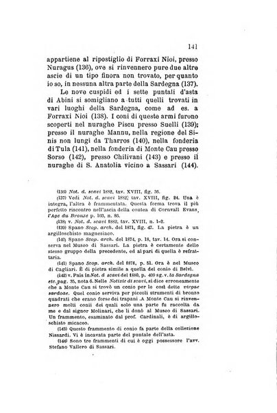 Bullettino archeologico sardo, ossia raccolta dei monumenti antichi in ogni genere di tutta l'isola di Sardegna
