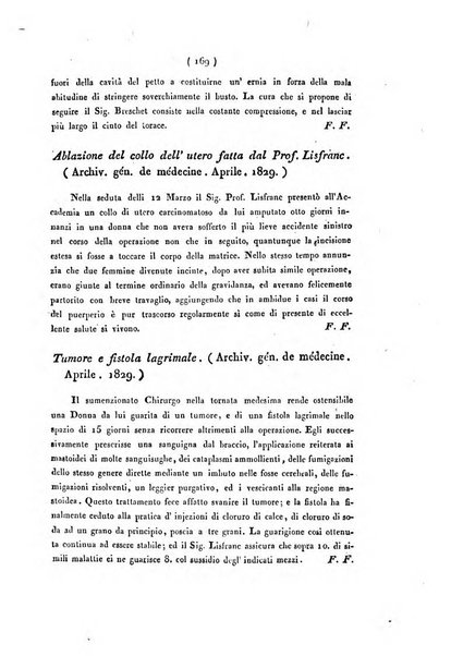 Bullettino delle scienze mediche