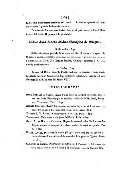 Bullettino delle scienze mediche