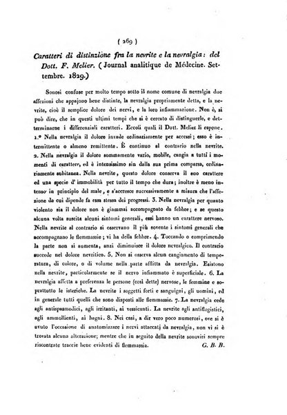 Bullettino delle scienze mediche