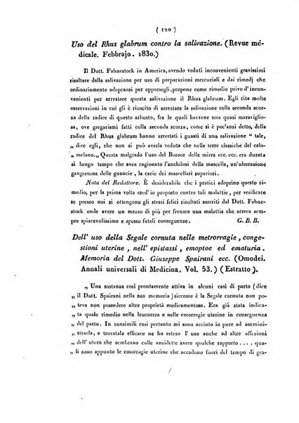 Bullettino delle scienze mediche