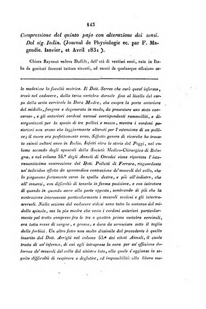 Bullettino delle scienze mediche