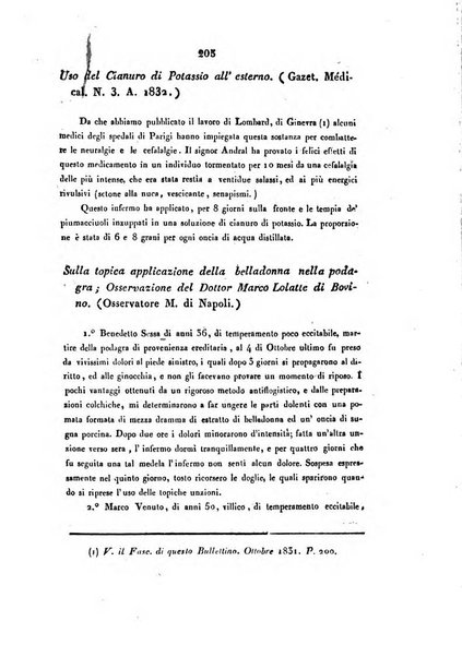 Bullettino delle scienze mediche