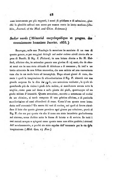 Bullettino delle scienze mediche