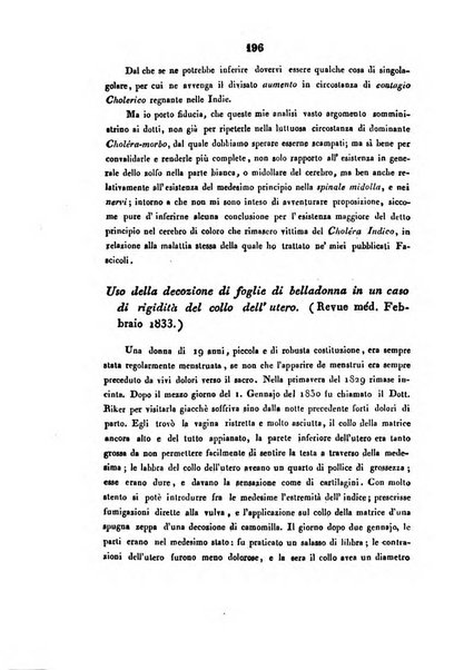 Bullettino delle scienze mediche