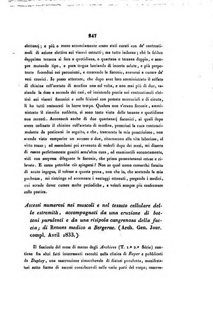 Bullettino delle scienze mediche