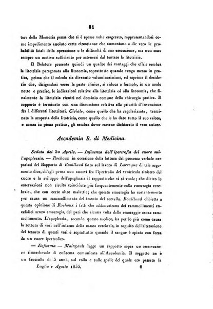 Bullettino delle scienze mediche