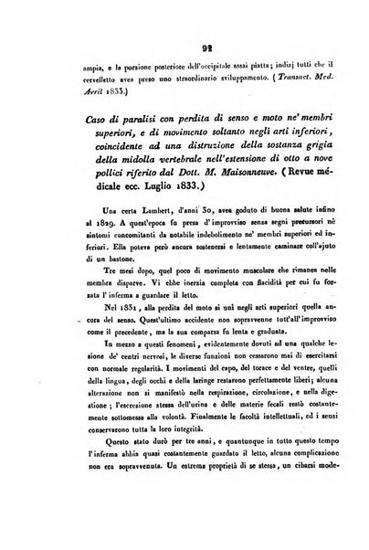 Bullettino delle scienze mediche