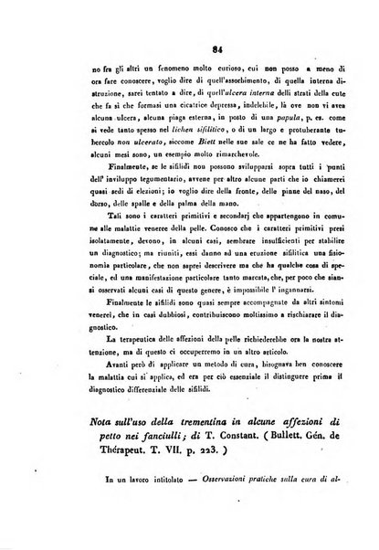 Bullettino delle scienze mediche