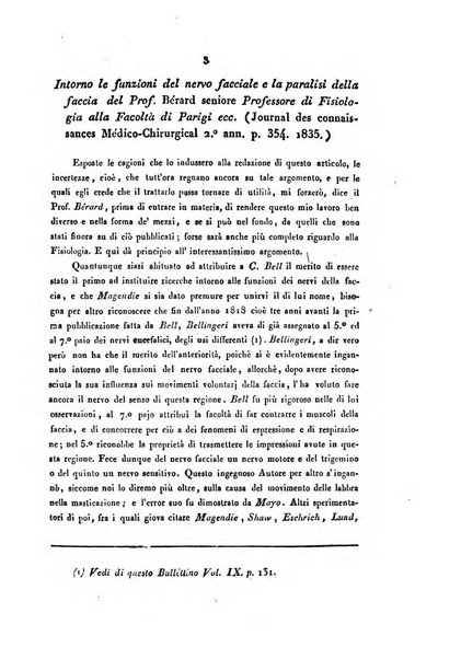 Bullettino delle scienze mediche