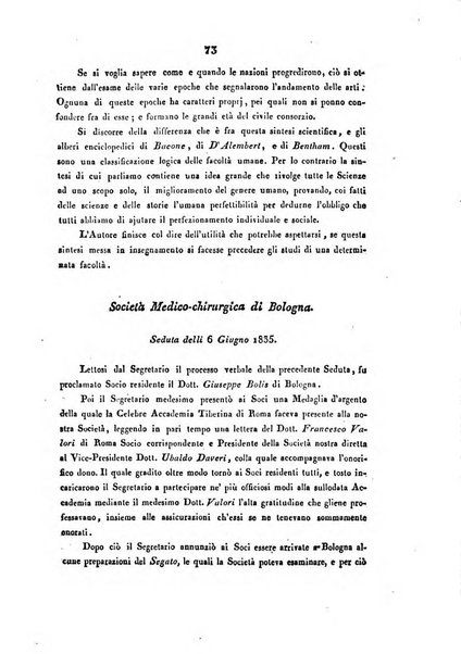 Bullettino delle scienze mediche