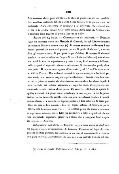 Bullettino delle scienze mediche