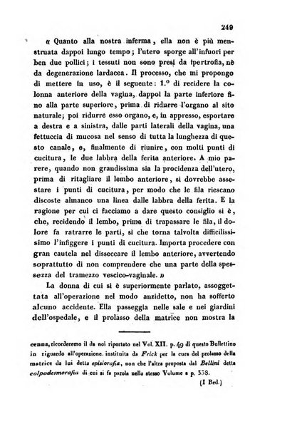 Bullettino delle scienze mediche