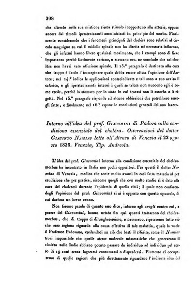 Bullettino delle scienze mediche