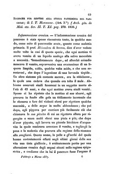 Bullettino delle scienze mediche