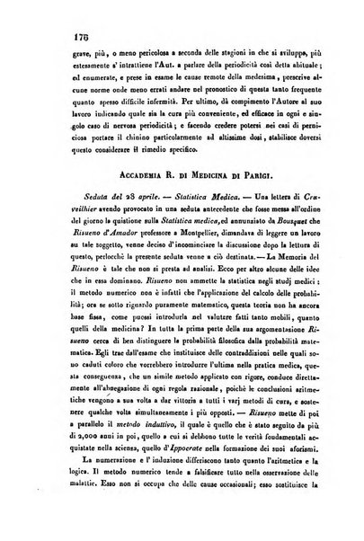 Bullettino delle scienze mediche