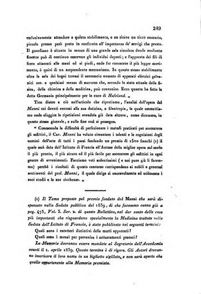 Bullettino delle scienze mediche