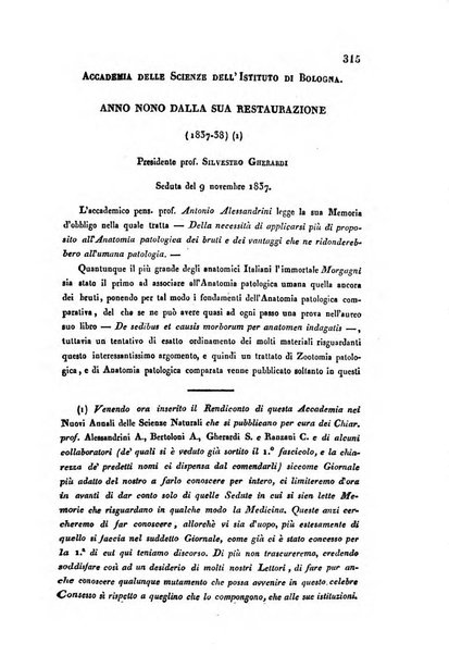 Bullettino delle scienze mediche