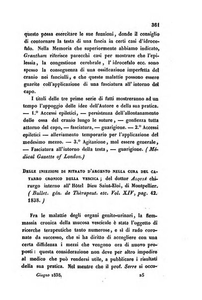 Bullettino delle scienze mediche