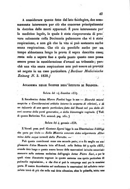 Bullettino delle scienze mediche