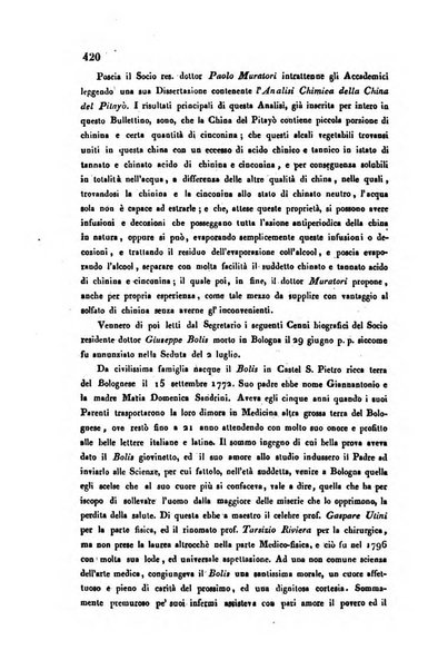 Bullettino delle scienze mediche