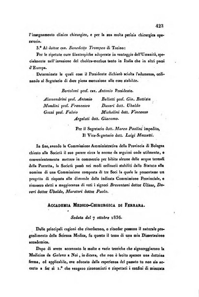 Bullettino delle scienze mediche