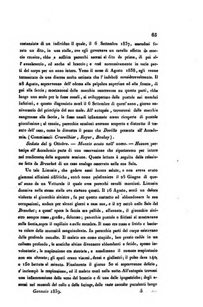 Bullettino delle scienze mediche