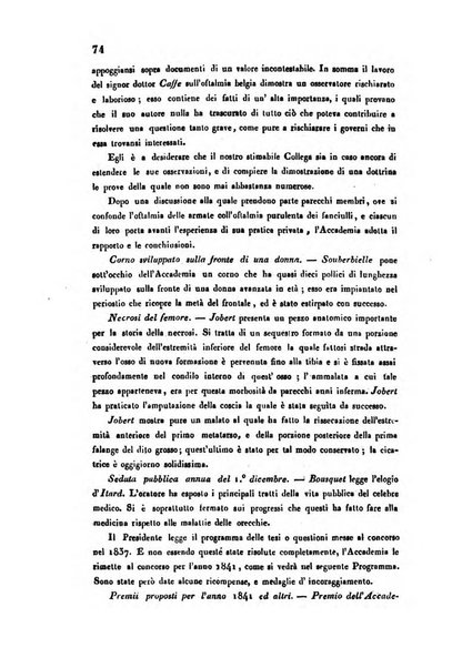 Bullettino delle scienze mediche