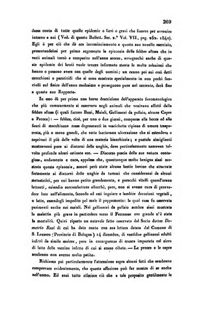 Bullettino delle scienze mediche