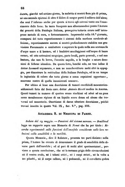 Bullettino delle scienze mediche