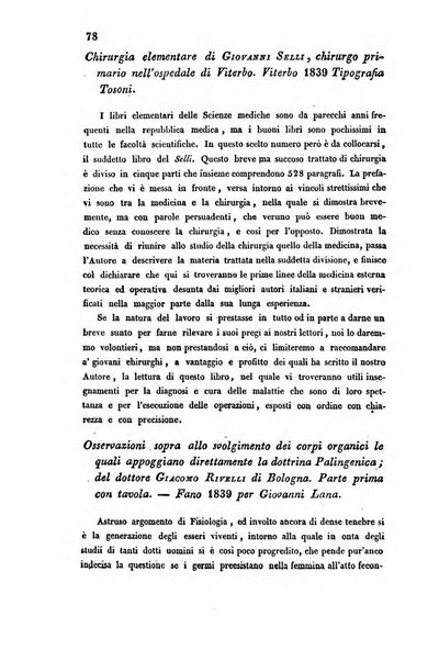 Bullettino delle scienze mediche