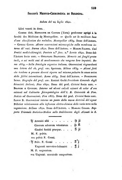 Bullettino delle scienze mediche