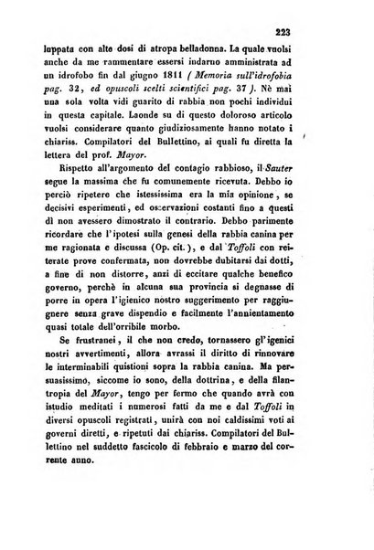 Bullettino delle scienze mediche