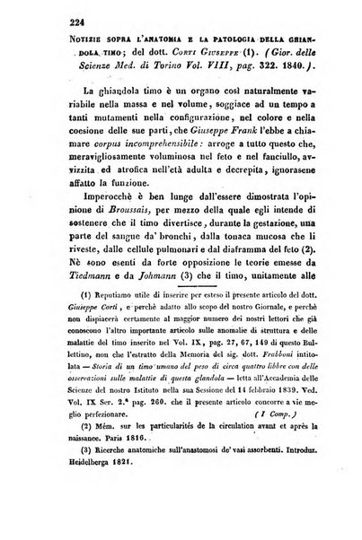 Bullettino delle scienze mediche