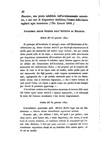 Bullettino delle scienze mediche