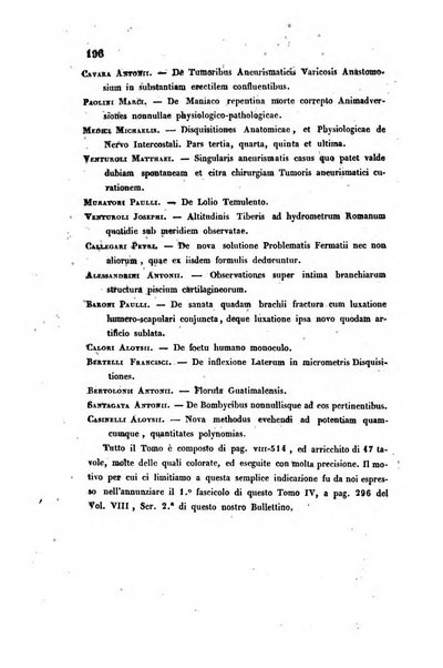 Bullettino delle scienze mediche