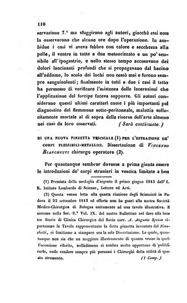 Bullettino delle scienze mediche