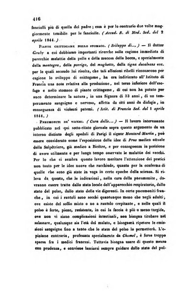 Bullettino delle scienze mediche