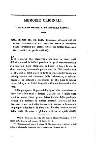 Bullettino delle scienze mediche