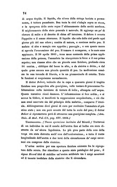 Bullettino delle scienze mediche