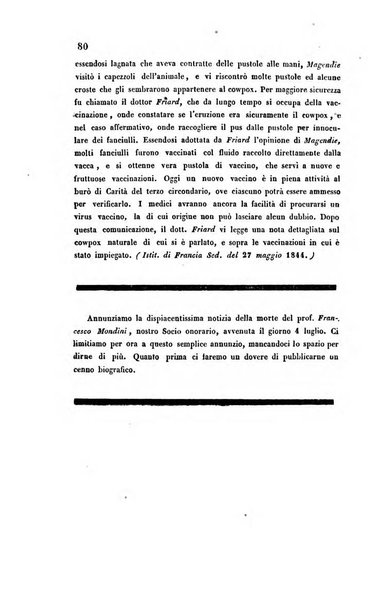 Bullettino delle scienze mediche