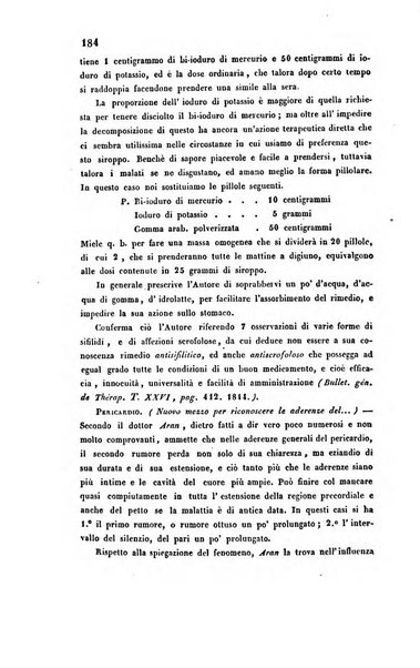 Bullettino delle scienze mediche