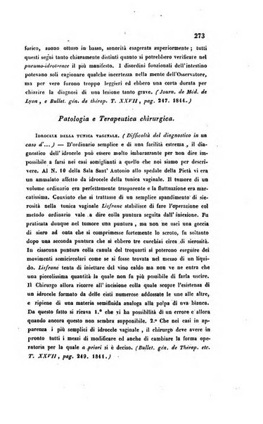 Bullettino delle scienze mediche