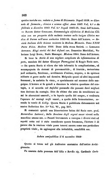 Bullettino delle scienze mediche