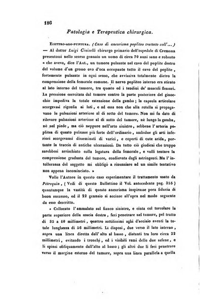 Bullettino delle scienze mediche