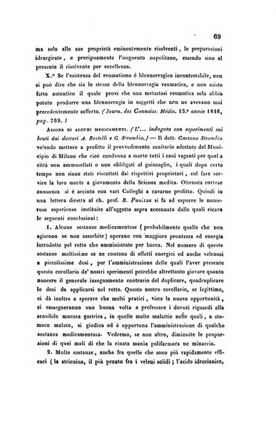 Bullettino delle scienze mediche