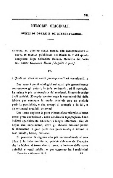 Bullettino delle scienze mediche