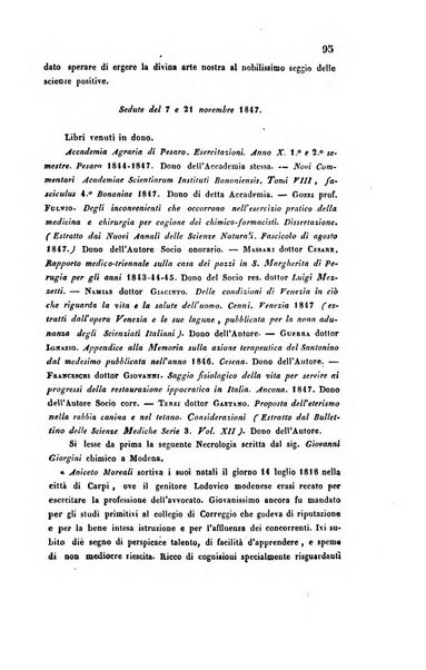 Bullettino delle scienze mediche