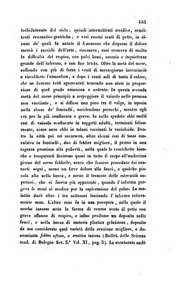 Bullettino delle scienze mediche