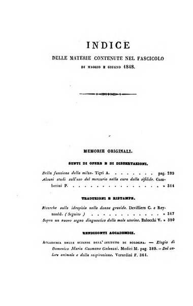 Bullettino delle scienze mediche